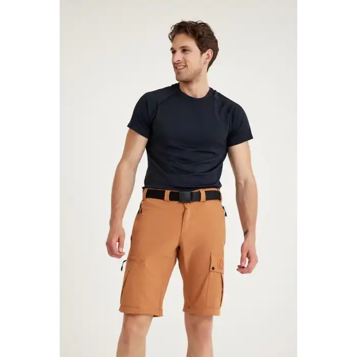 Q&Steinbock Quintus Teknik Outdoor Şort - Somon