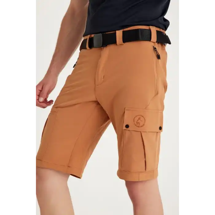 Q&Steinbock Quintus Teknik Outdoor Şort - Somon