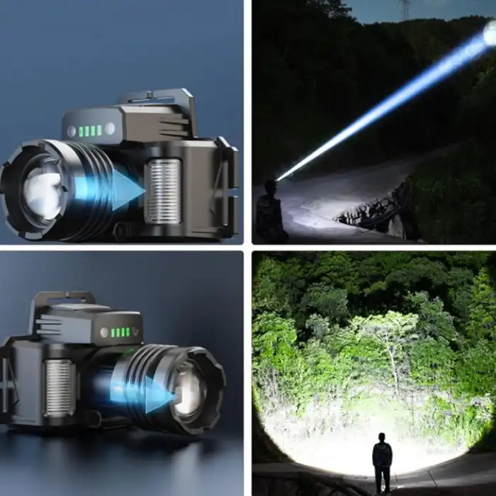 SENSÖRLÜ CREE TG LED  ŞARJLI KAFA LAMBASI WATTON WT-625