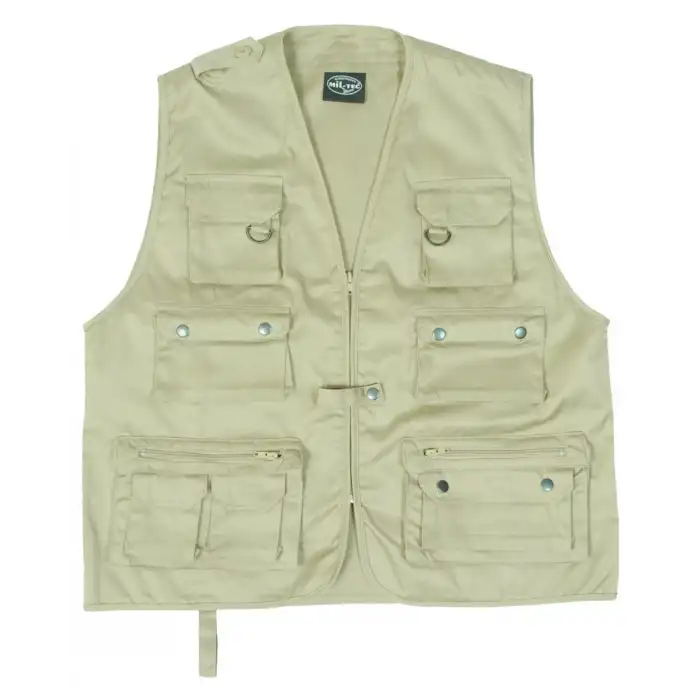 STURM ÇOK CEPLİ YELEK BEJ