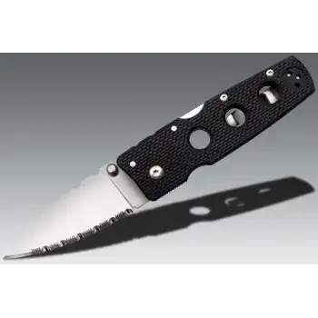 COLD STEEL HOLD OUTIII SERRATED CAKI(MEDIUM)