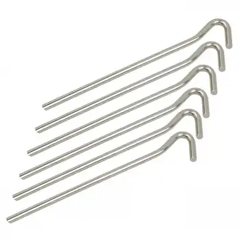 Evolite Çelik Çadır Kazığı 20cm 6 Adet