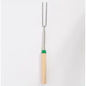 FreeCamp Teleskobik Barbekü Çatalı-YEŞİL