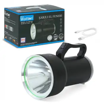 GT LED TAŞINABİLİR GÜNEŞ SOLAR LEDLİ FENER WATTON WT-415