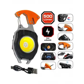 Powerdex Çok Fonksiyonlu Anahtarlık Fener