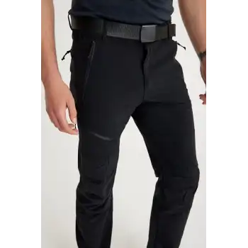 Q&Steinbock Calcedon Outdoor Erkek Pantolon - Siyah