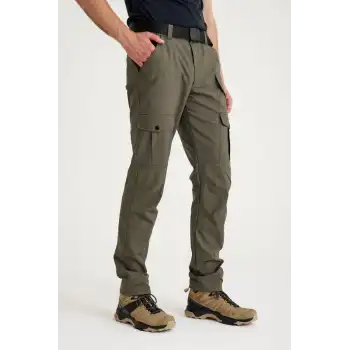 Q&Steinbock Horus Ripstop Teknik Erkek Outdoor Pantolon - Haki