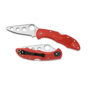 SPYDERCO C11TR DELICA TRAINER KIRMIZI CAKI