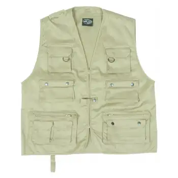 STURM ÇOK CEPLİ YELEK BEJ