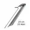 Ferrino Çelik Çadır Kazığı 20 Adet (5mm)