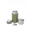 NURGAZ CAMPOUT ÇİFT KATMANLI YEMEK TERMOSU 600 ML - YEŞİL