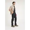 Q&Steinbock Horus Ripstop Teknik Erkek Outdoor Pantolon - Siyah