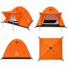 SQUARE VOLGA 3 DARK ORANGE CADIR