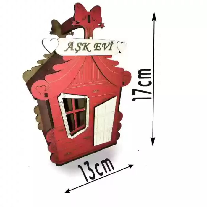 AŞK EVİ (13x17CM)