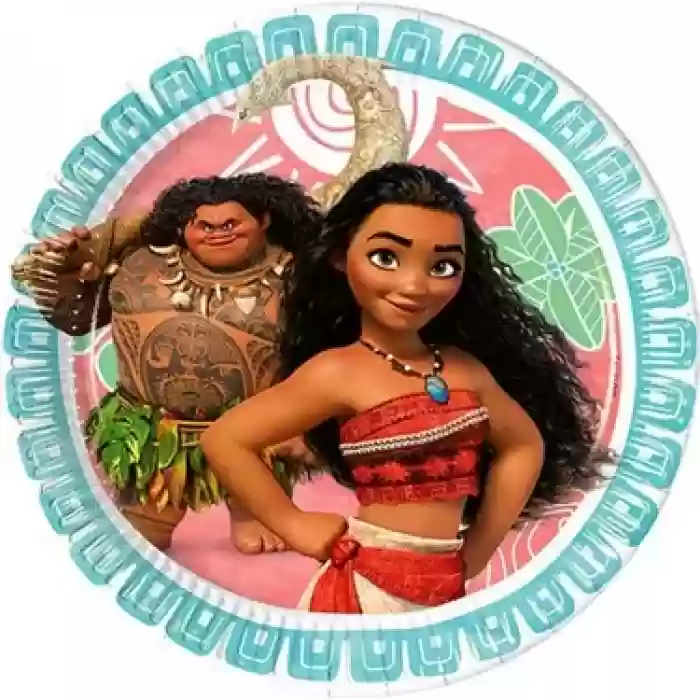 Moana Temalı 8li Tabak