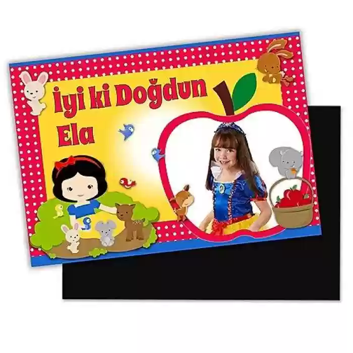 Kişiye Özel Buzdolabı Magnet 9x6 cm 10 adet