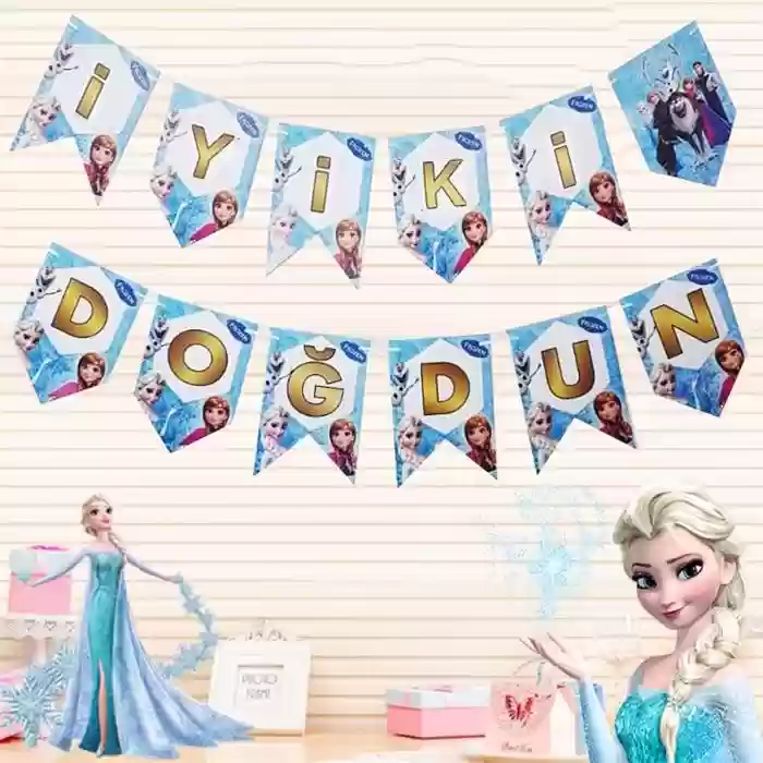 Elsa Temalı İyi Ki Doğdun Kırlangıç