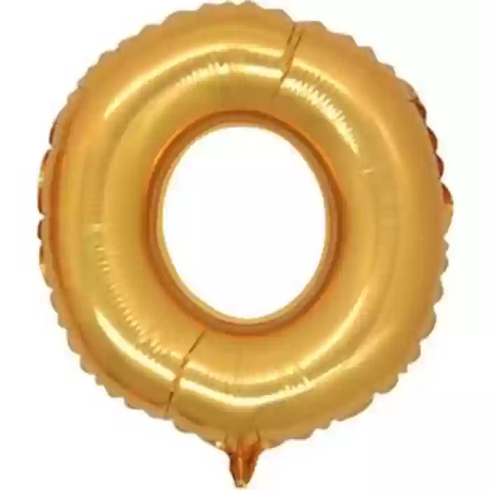 O Harf Folyo Balon GOLD 100 CM (1 METRE)