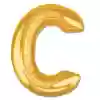 C Harf Folyo Balon GOLD 100 CM (1 METRE)