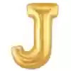 J Harf Folyo Balon GOLD 100 CM (1 METRE)