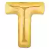 T Harf Folyo Balon GOLD 100 CM (1 METRE)