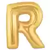 R Harf Folyo Balon GOLD 40 CM (16 İNÇ)