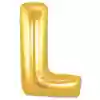 L Harf Folyo Balon GOLD 40 CM (16 İNÇ)