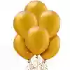 Metalik Gold Renk Balon 10 Adet