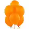 Turuncu Pastel Renk Balon 10 Adet