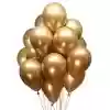 Krom Gold Renk Balon 5 Adet