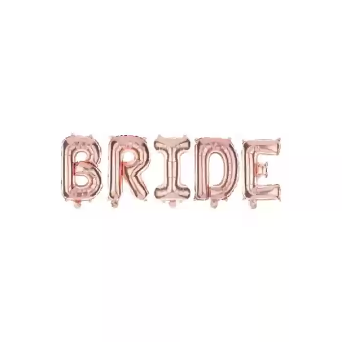 BRIDE Rose Gold Folyo Balon (100 cm)