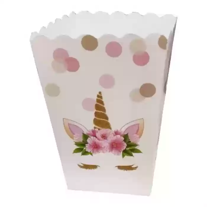 Unicorn Mısır Kutusu Popcorn 8li