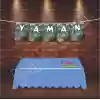 Kişiye Özel Kırlangıç Harf Banner (Flama) Tek Harf