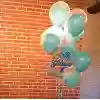 Kişiye Özel Tasarımlı Yazılı Tüylü Şeffaf Balon