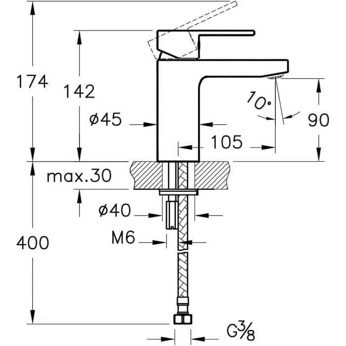 Artema Fold S Lavabo Bataryası A42532