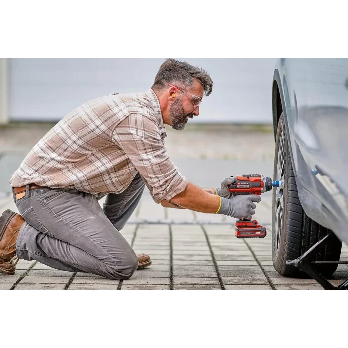 Einhell Impaxxo 18/400 Kömürsüz Akülü Somun Sıkma 18V 4AH Akülü Set