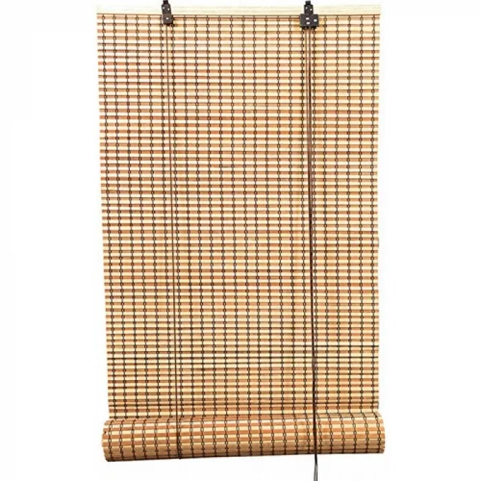 Evesen Bambu Stor Perde Bej Doğal