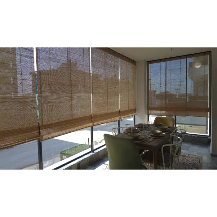 Evesen Bambu Stor Perde Doğal