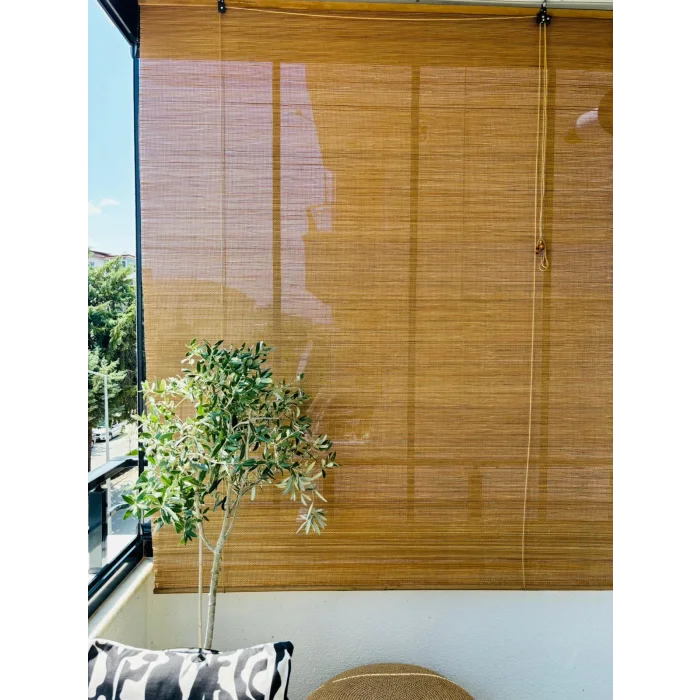 Evesen Bambu Stor Perde Doğal