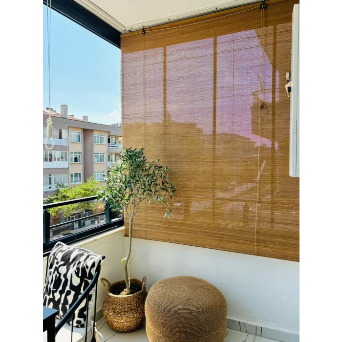 Evesen Bambu Stor Perde Doğal