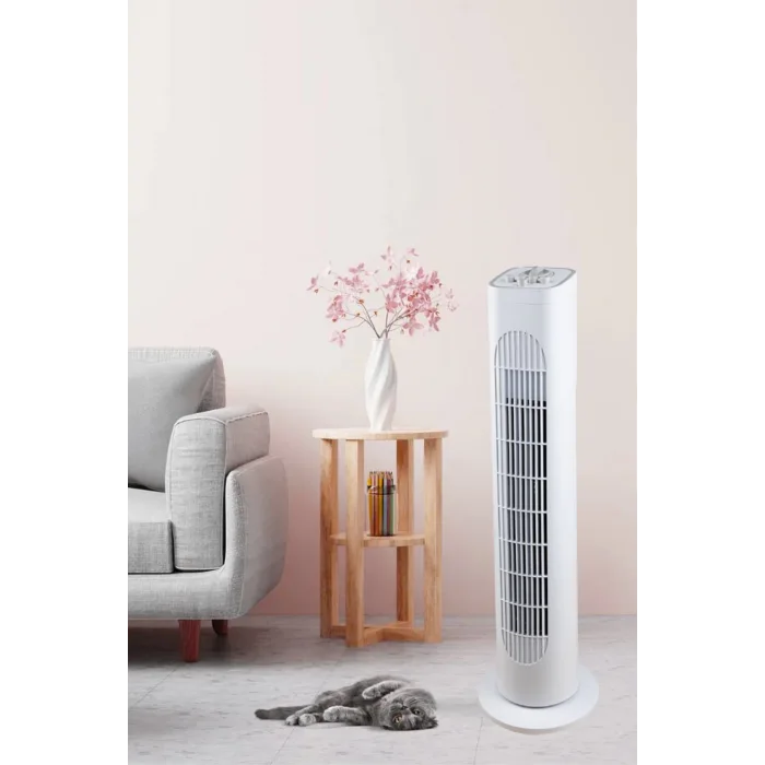 Kule Tipi Zaman Ayarlı Vantilatör 50 w