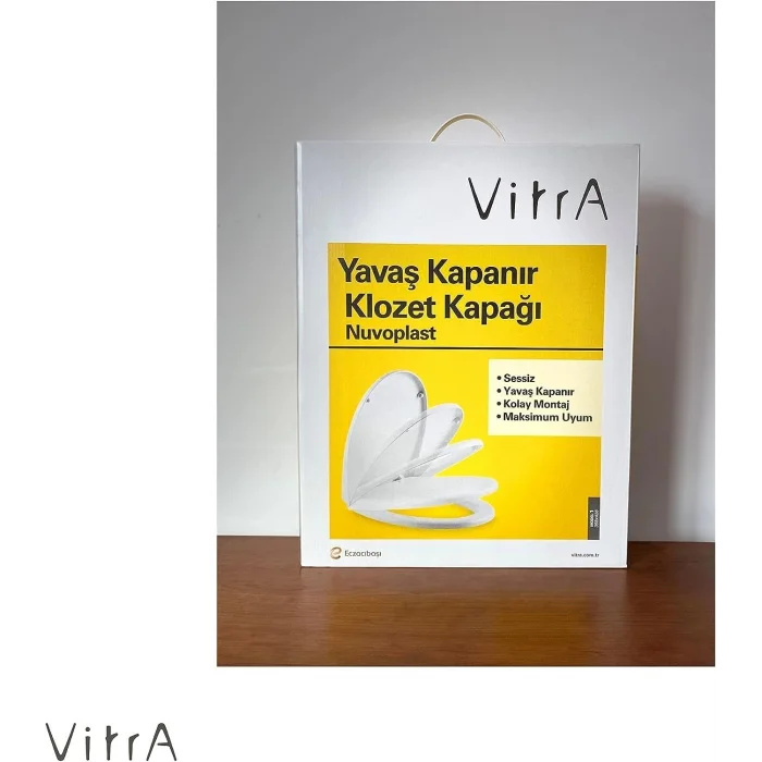 VitrA Yavaş Kapanır Ses-yok Klozet Kapağı Model-1 109-003-909
