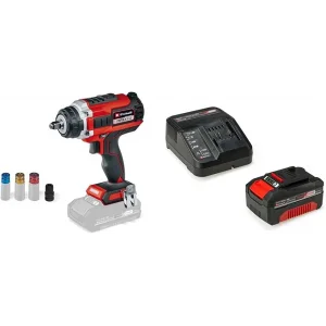 Einhell Impaxxo 18/400 Kömürsüz Akülü Somun Sıkma 18V 4AH Akülü Set
