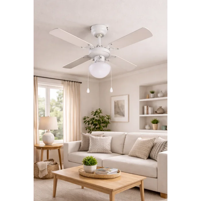 Colours Eko Tavan Vantilatörü Beyaz Kanat 92 cm