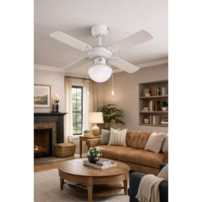 Colours Eko Tavan Vantilatörü Beyaz Kanat 92 cm