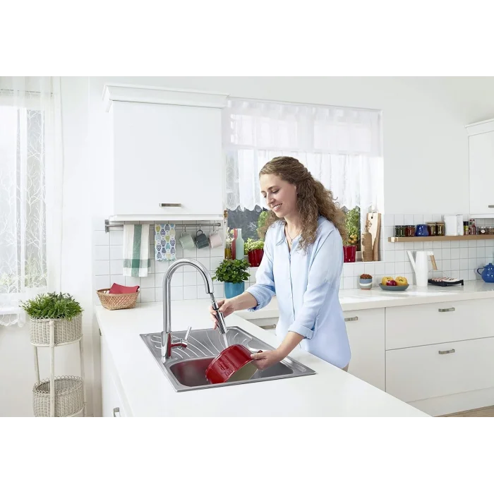 Artema Maestro A42145 Pull-Down Eviye Bataryası, Krom