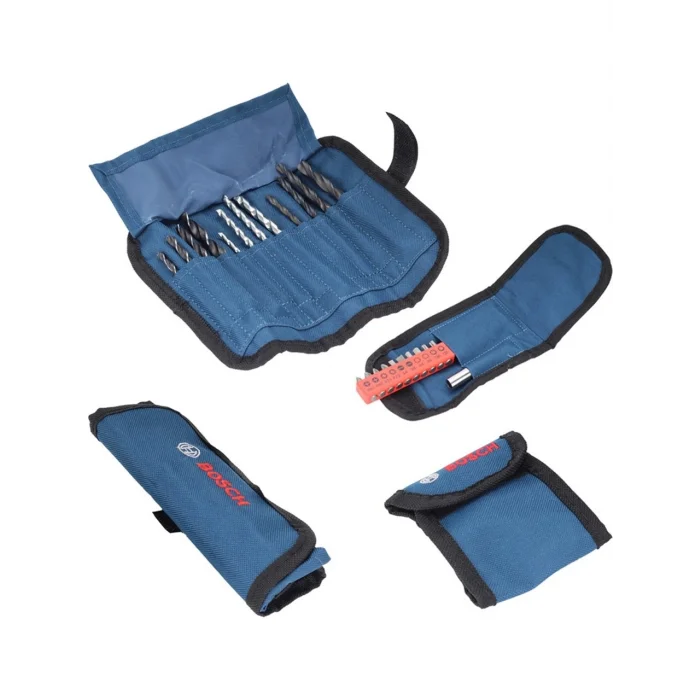 Bosch GSB 120-Li 12 V Çift Akülü Darbeli Vidalama Makinesi + 23 Parça Vidama Ucu