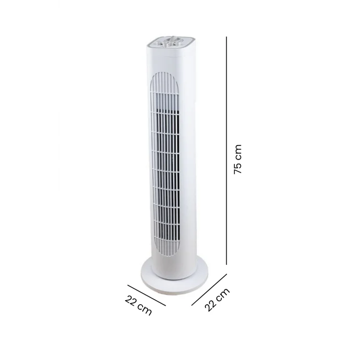 Kule Tipi Zaman Ayarlı Vantilatör 50 w