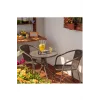 Bistro Bahçe Balkon Seti Masa Sandalye Seti Kahverengi