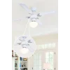 Colours Lari 4 Kanatlı Aydınlatmalı Tavan Vantilatörü Beyaz